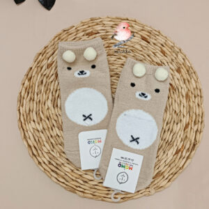 جوراب بوکله پوم دار