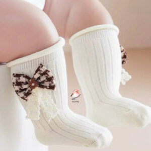 جوراب ساق بلند پاپیونی