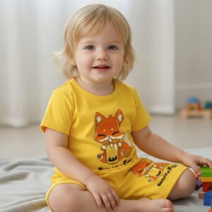 تیشرت شلوارک طرح روباه