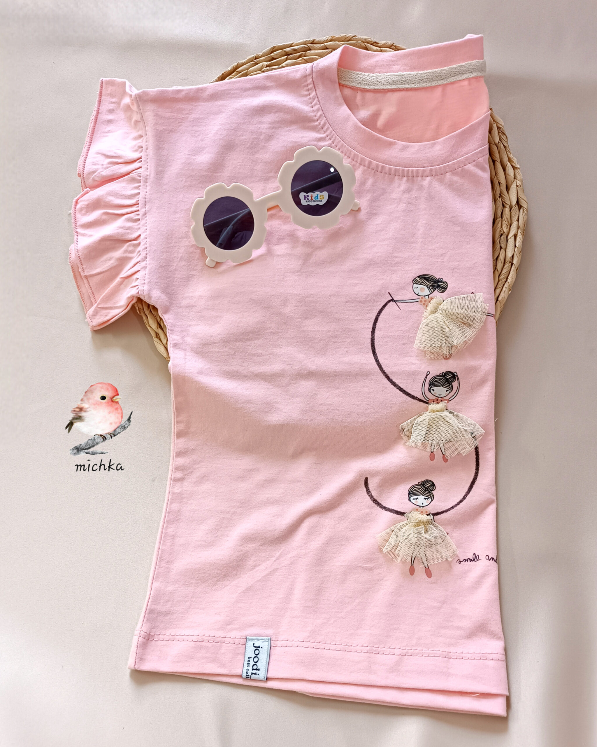 تیشرت طرح بالرین - Image 4